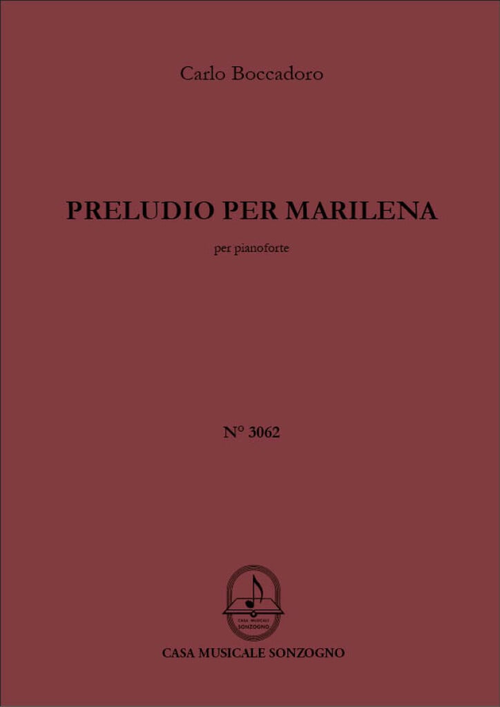 Preludio per Marilena